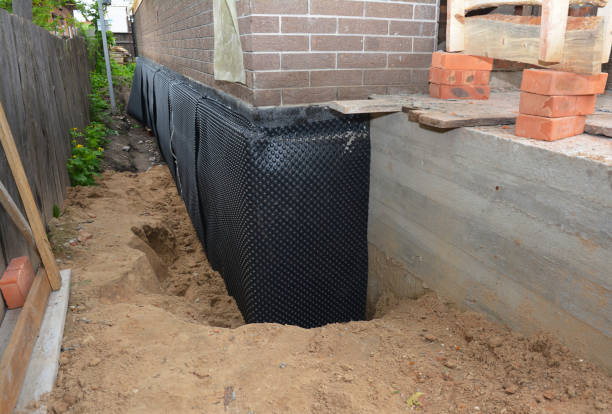Happy homeowners after waterproofing job in Windsor